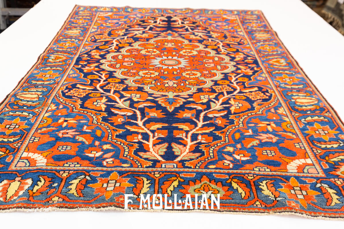 Antique Rug Mishan Dark Field n°:320165